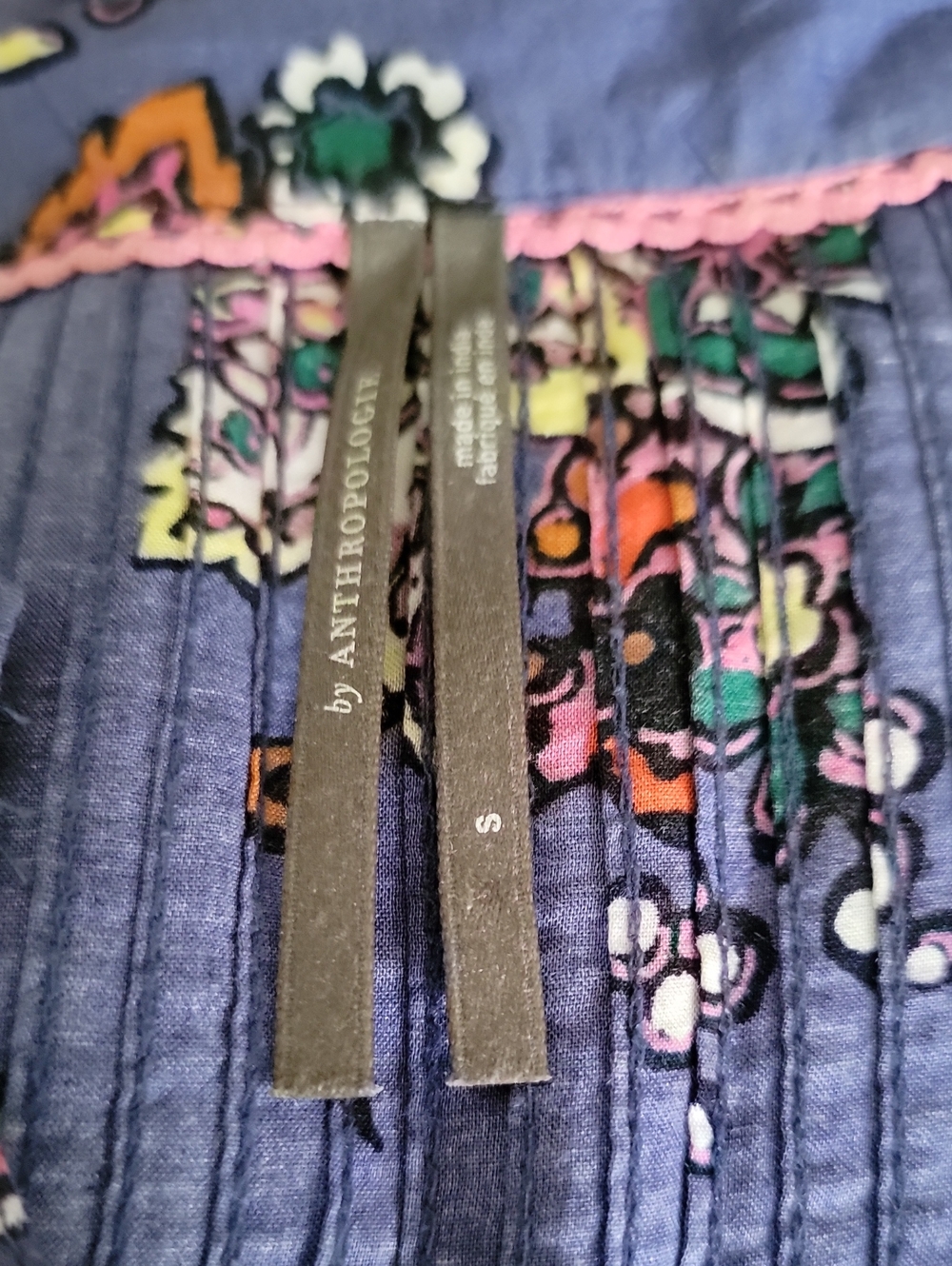 ANTHROPOLOGIE DIANA PINTUCKED TUNIC DRESS - Picture 9 of 11